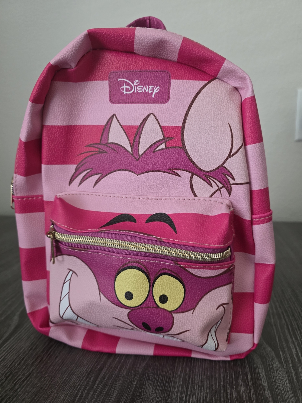 Disney Pink Cheshire Cat Kids Mini Backpack